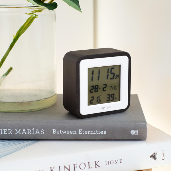 London Clock Company Digital Alarm Tabletop Clock & Reviews Wayfair.co.uk
